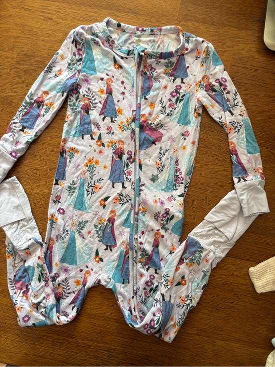 Posh Peanut Other - Posh Peanut- FROZEN Zip One-Piece Pajamas